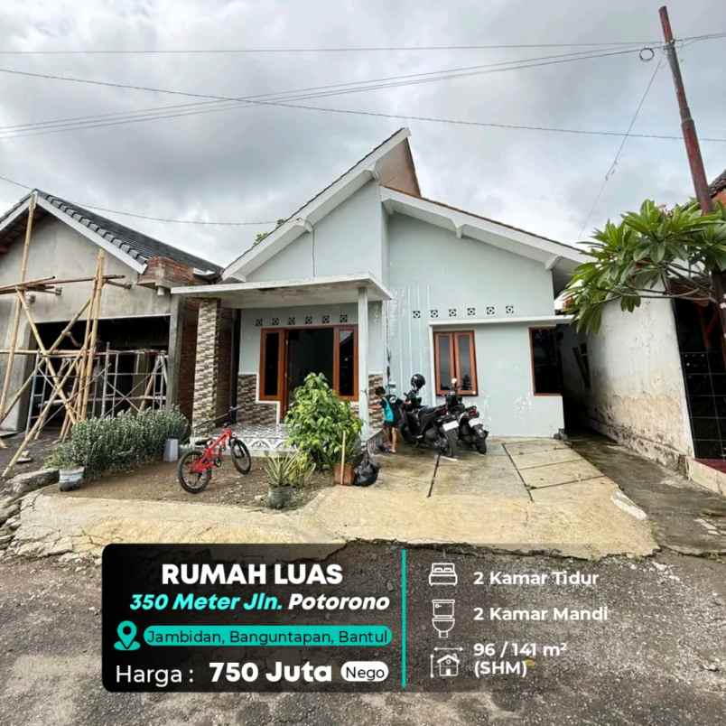 dijual rumah banguny