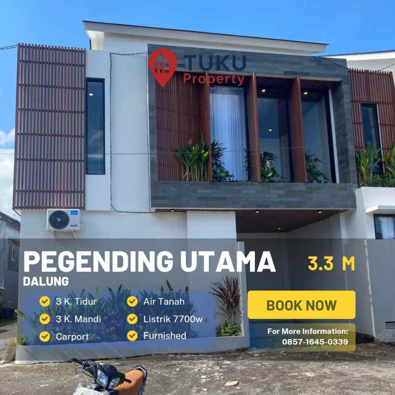 dijual rumah baru di padonan dalung bali