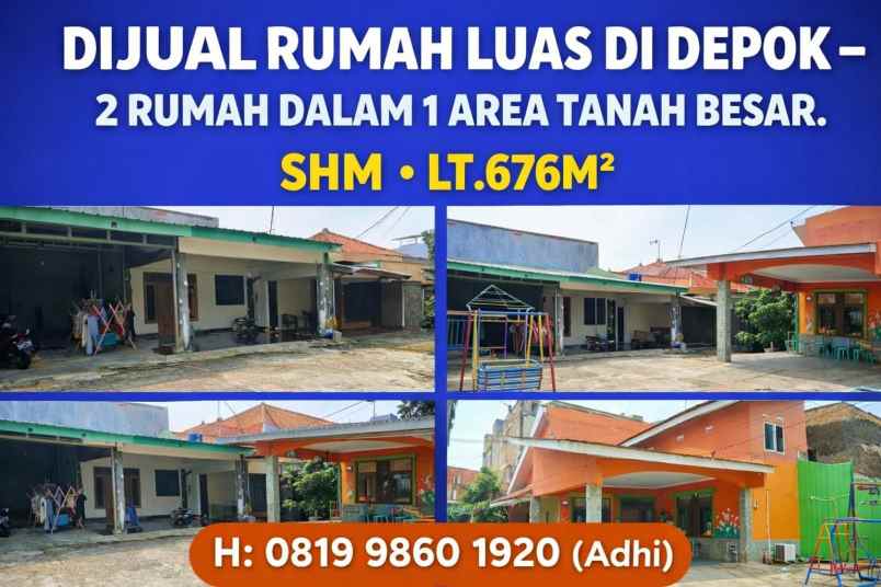 dijual rumah beji depok