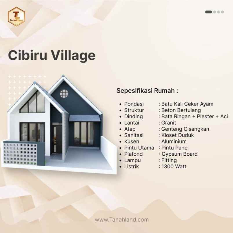 dijual rumah cibiru wetan bandung