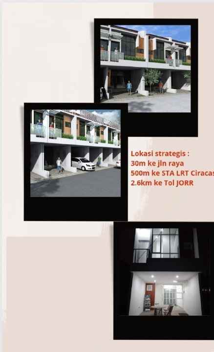 dijual rumah ciracas
