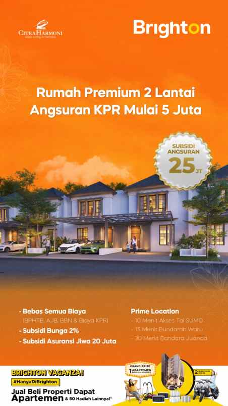 dijual rumah citraland