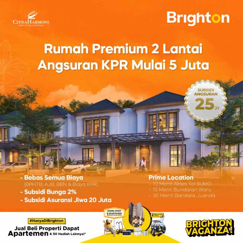 dijual rumah citraland