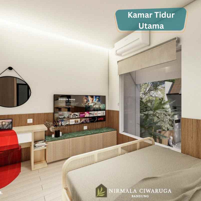 dijual rumah ciwaruga geger kalong bandung