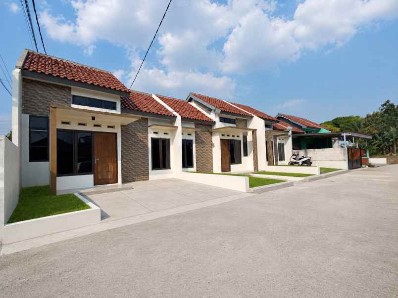 dijual rumah cluster el baraka tahap 2