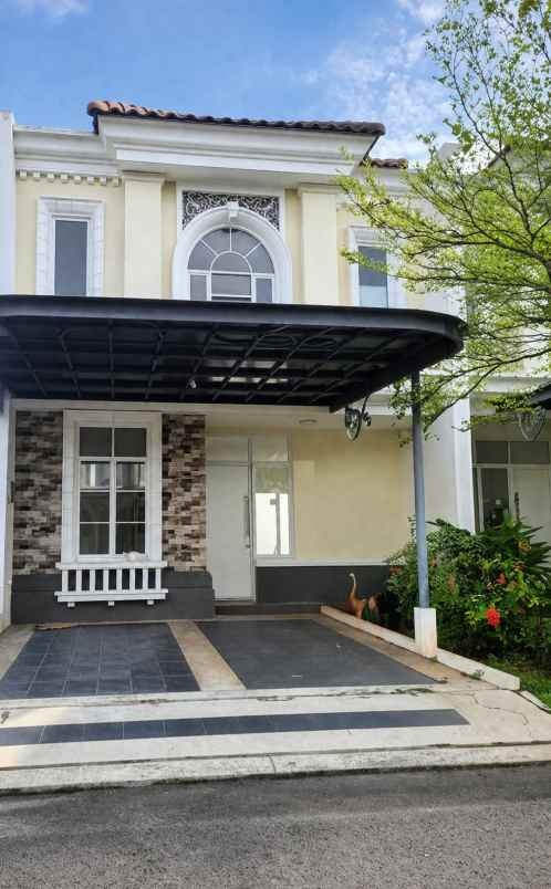 dijual rumah cluster la seine jgc
