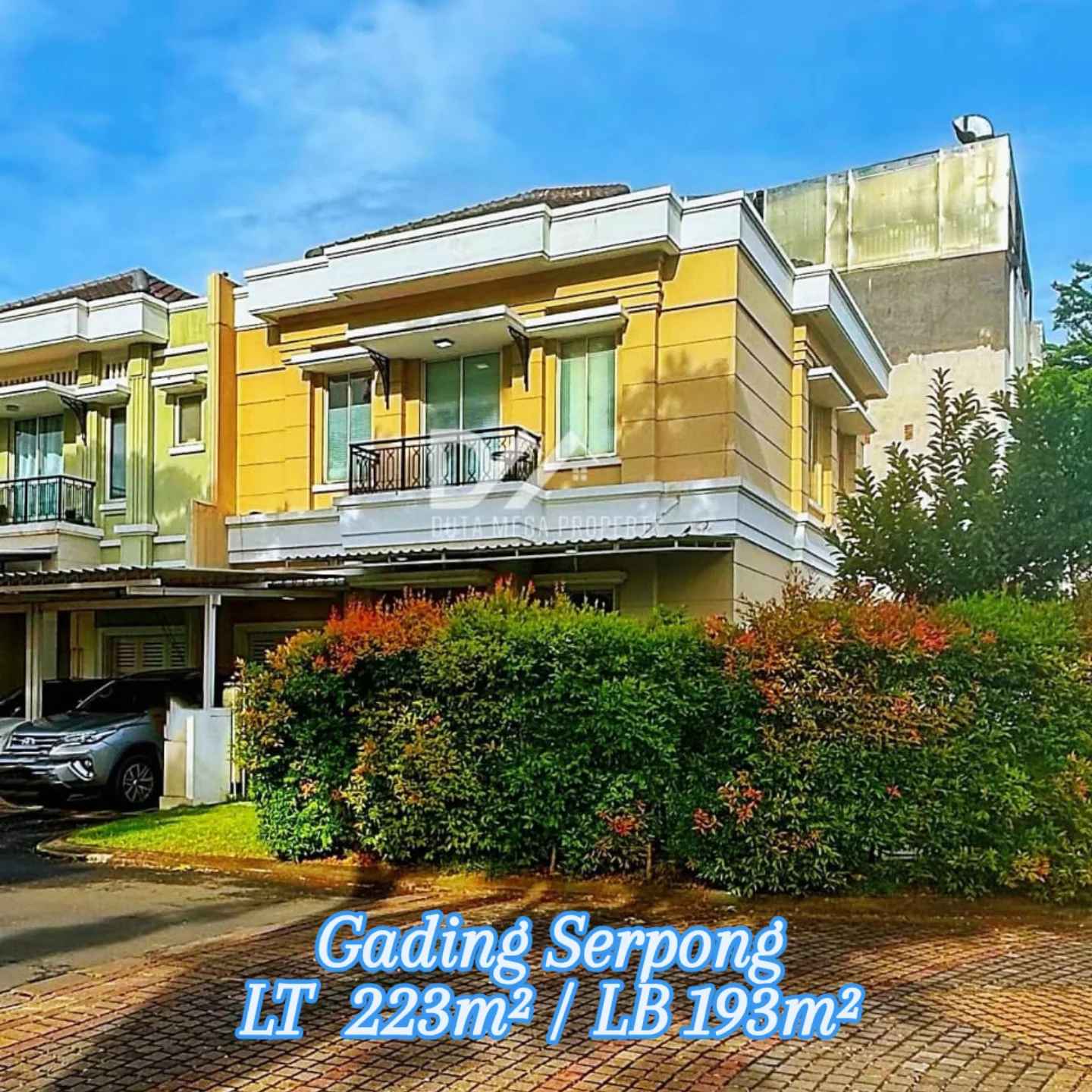 dijual rumah di gading serpong