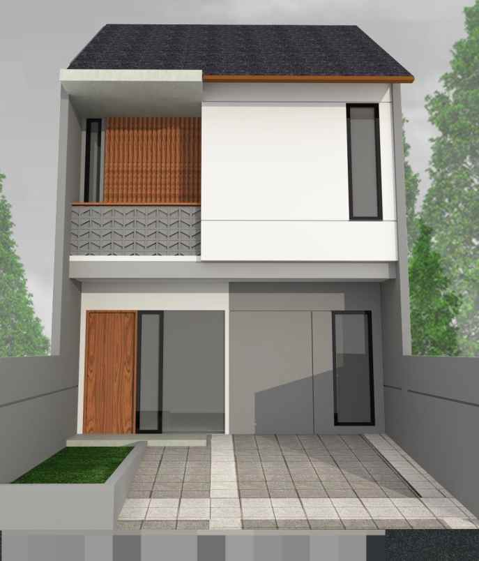 Dijual Rumah Baru Minimalis New Desain Di Graha Bintaro