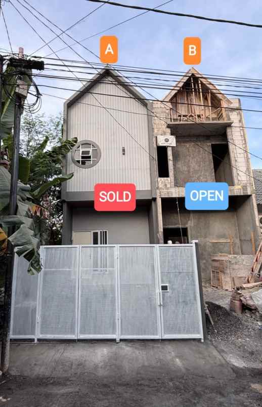 dijual rumah gunung anyar emas