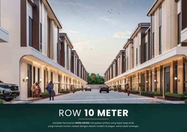 dijual rumah jalan bersama tol bandar