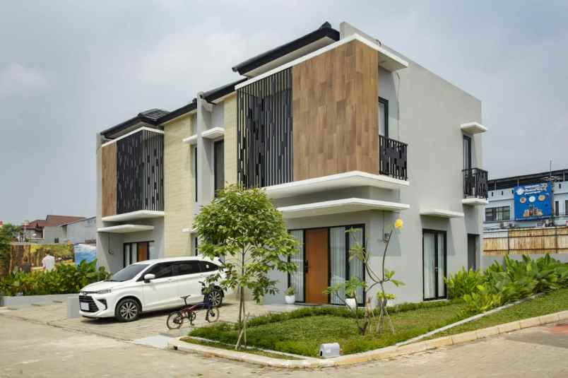 dijual rumah jalan raya cikaret cibinong