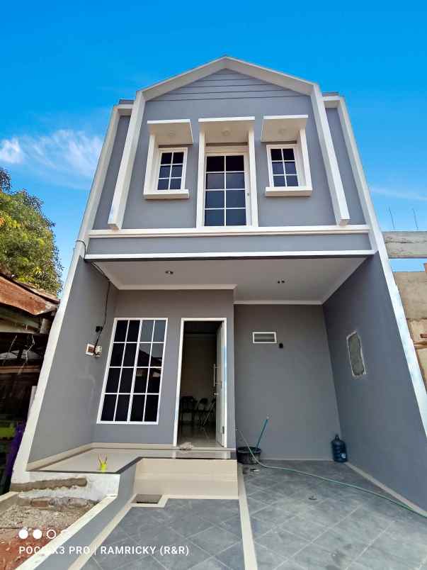 dijual rumah jalan raya hankam jatisampurna