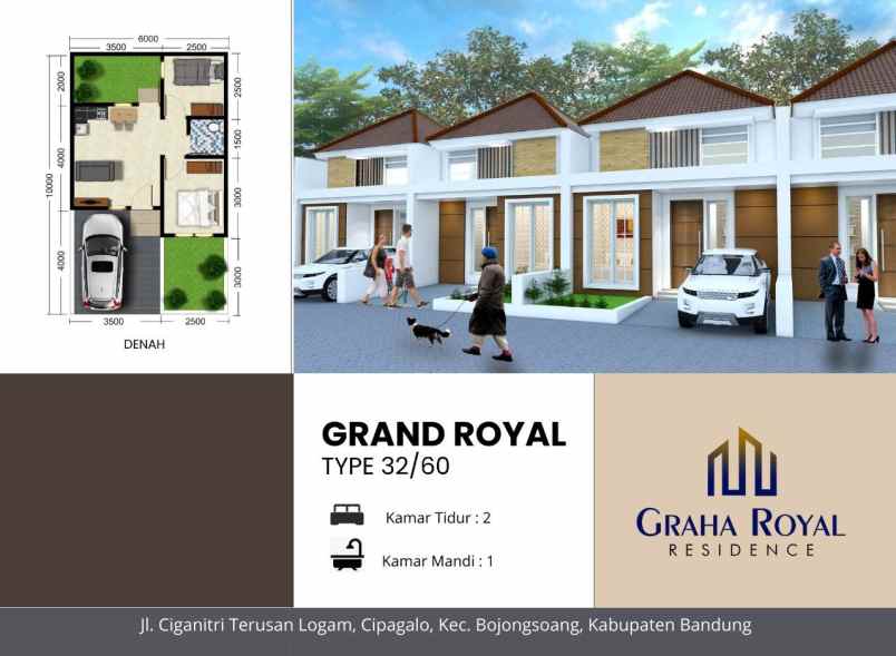 dijual rumah jl ciganitri bandung