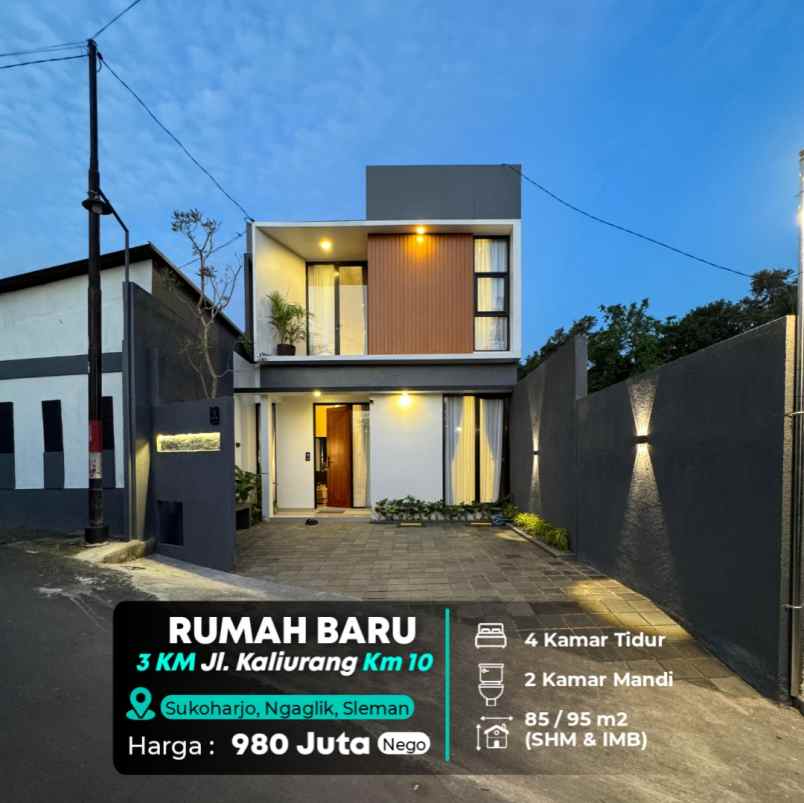 dijual rumah jl kaliurang km 10