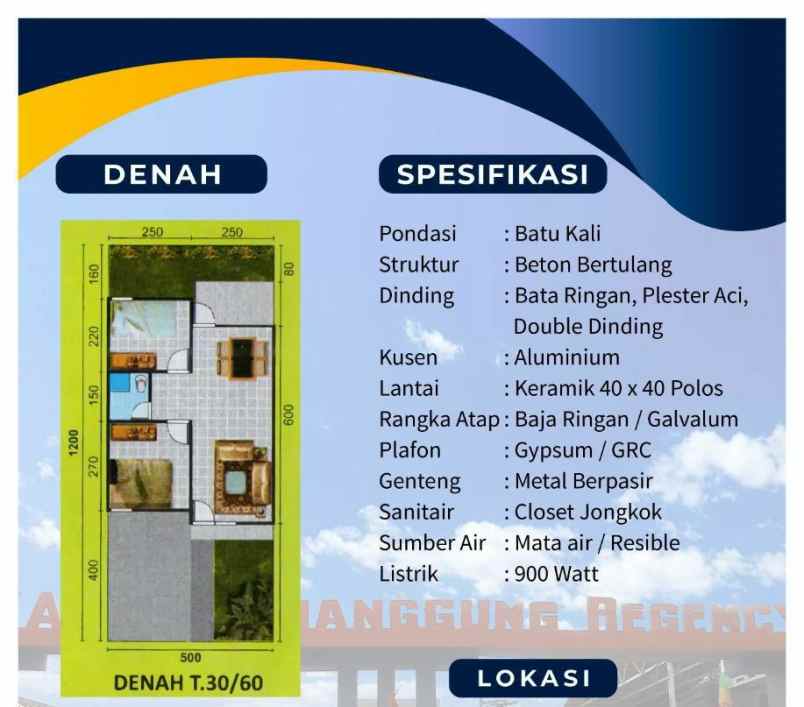 dijual rumah jl parakan muncang sindulang