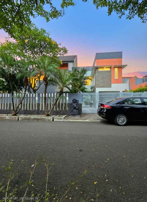 dijual rumah jl raya komplek billymoon