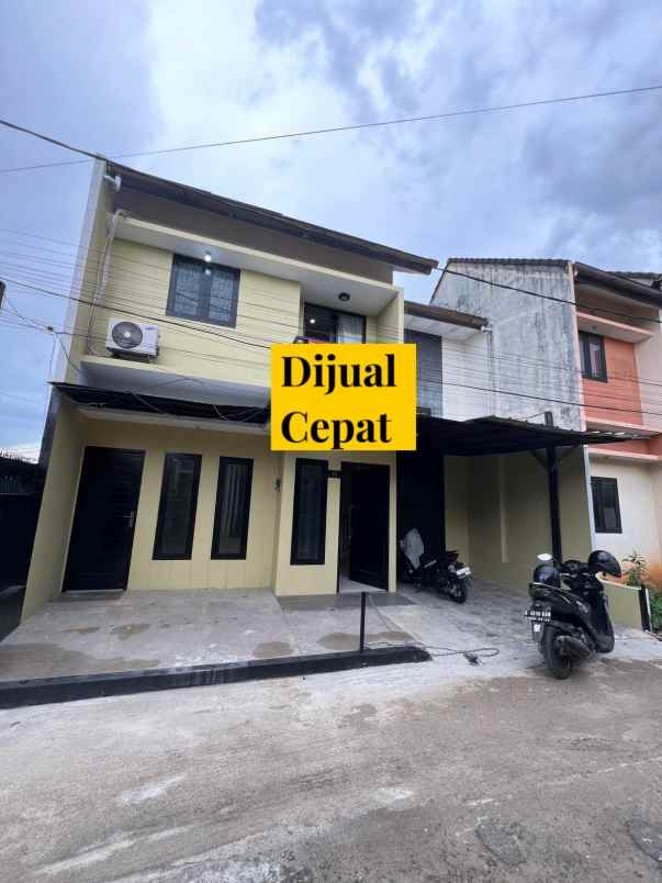 Rumah Renovasi Murah Dalam Cluster Di Kampung Sawah Jatimurni