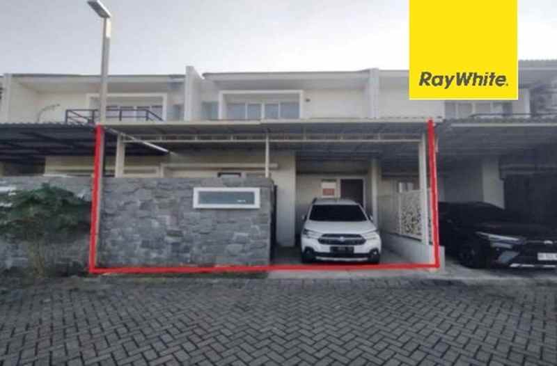 dijual rumah lakarsantri