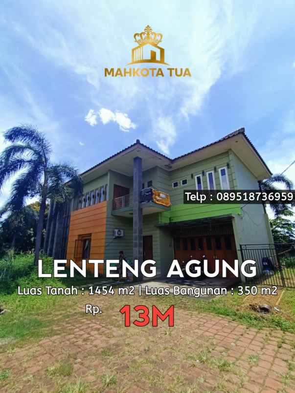 dijual rumah lenteng agung