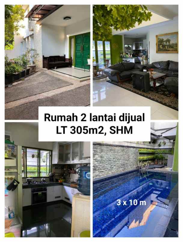 dijual rumah mas naga galqxy bekasi selatan