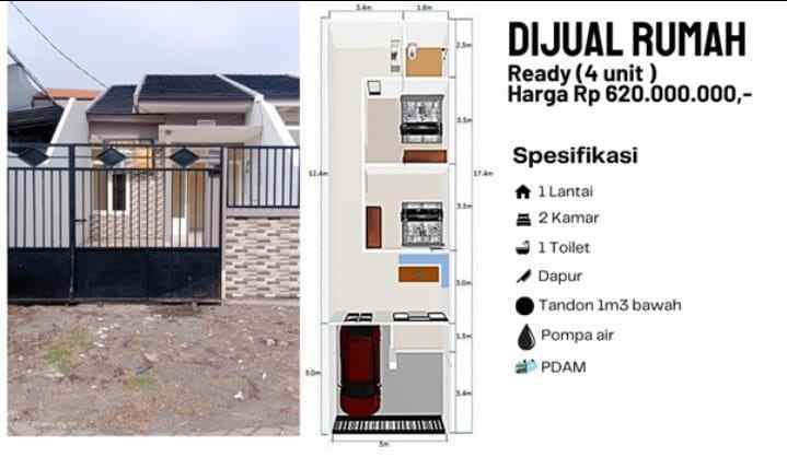 dijual rumah medokan ayu rungkut