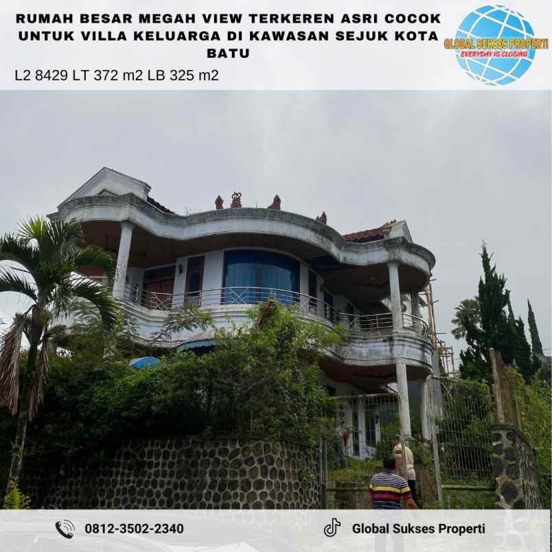 dijual rumah panderman