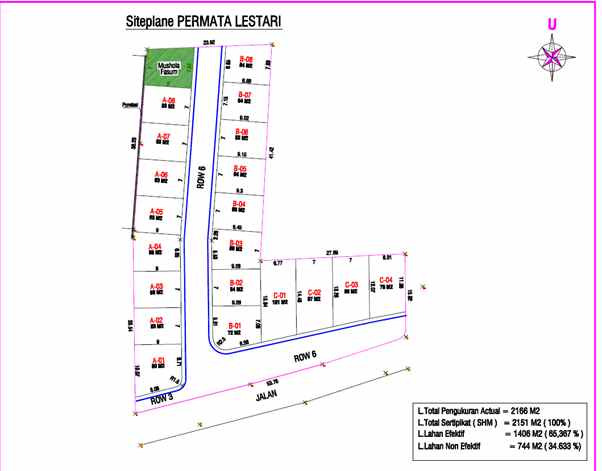 dijual rumah perumahan permata lestari
