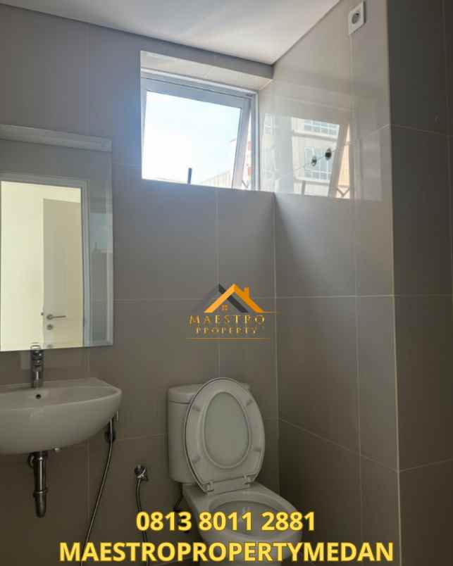 dijual rumah podomoro city deli tower