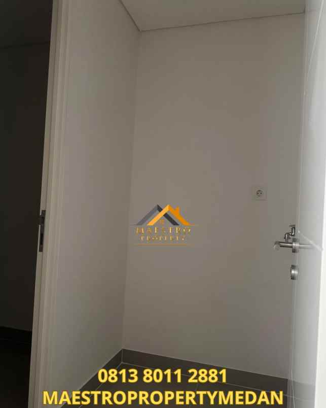 dijual rumah podomoro city deli tower