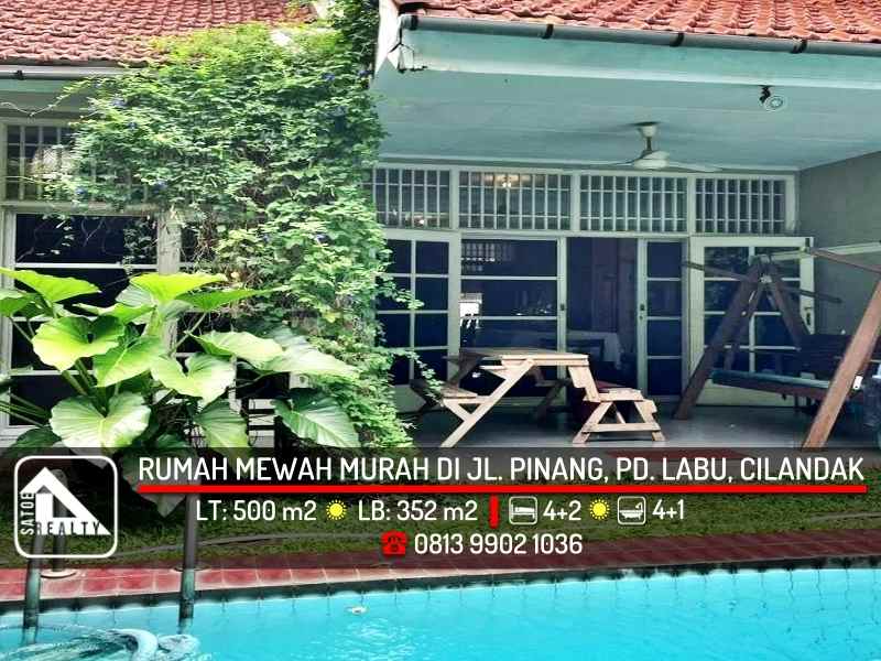 dijual rumah pondok labu cilandak