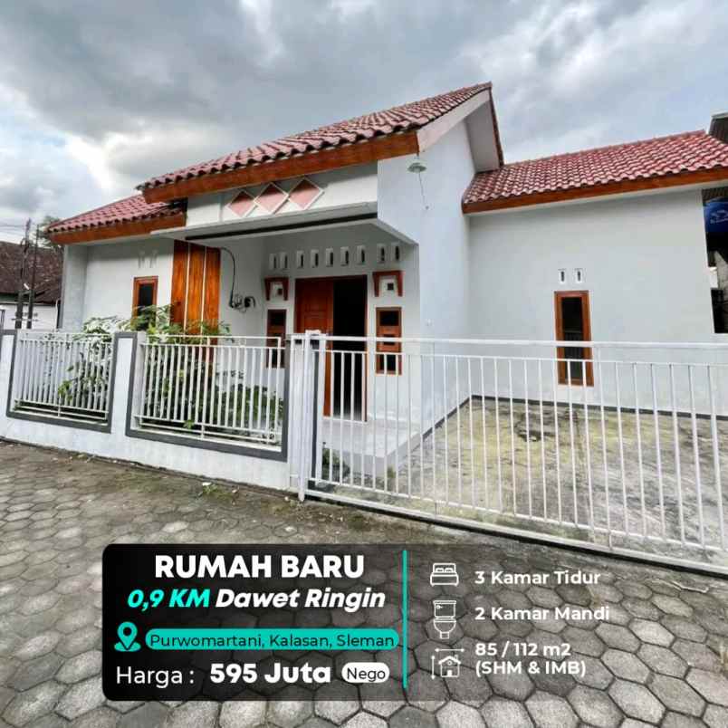 dijual rumah purwomartani