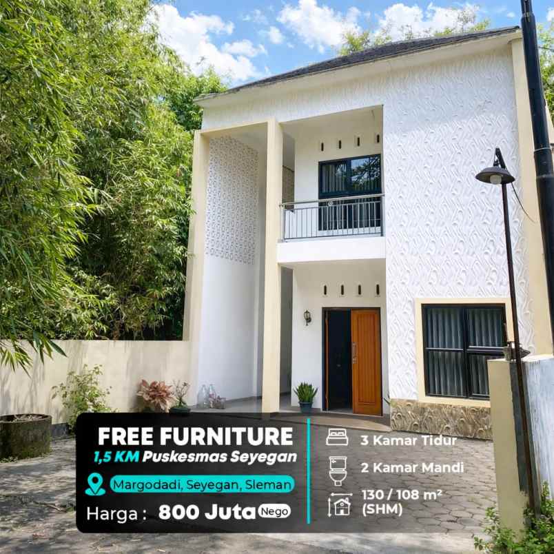 dijual rumah seyegan