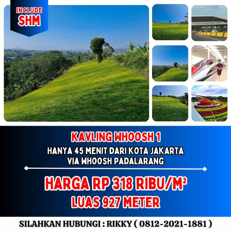 dijual tanah bandung padalarang lembang