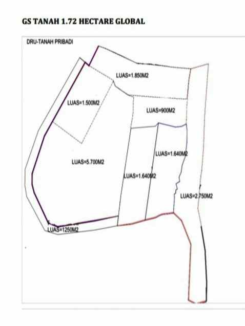 dijual tanah bumbak dauh