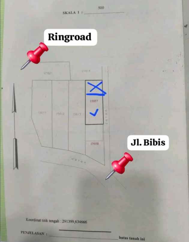 dijual tanah dekat ringroad