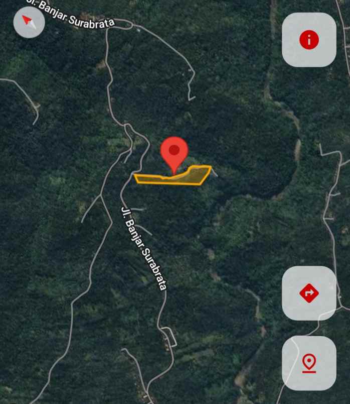 dijual tanah desa lumbung kauh kec