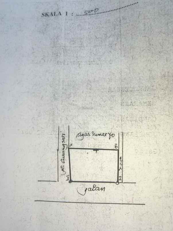 dijual tanah di jombang candisari semarang