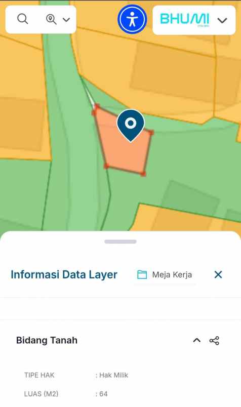 dijual tanah gito gati