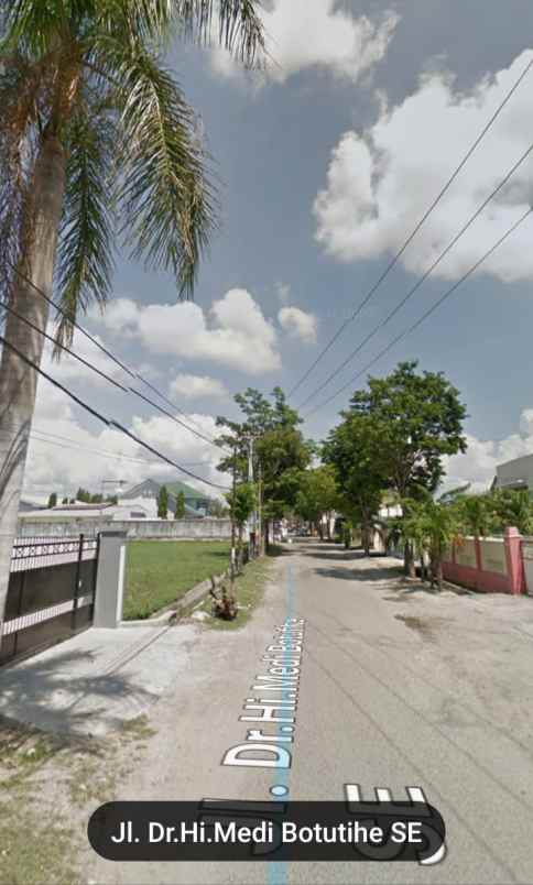 dijual tanah jalan dr hi medi botutihe