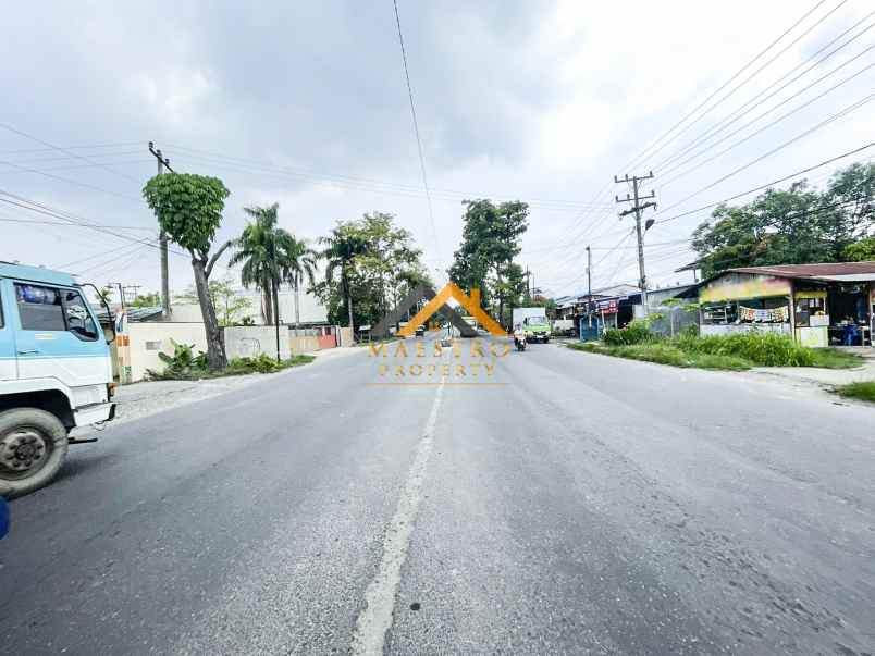 dijual tanah jalan k l yos sudarso