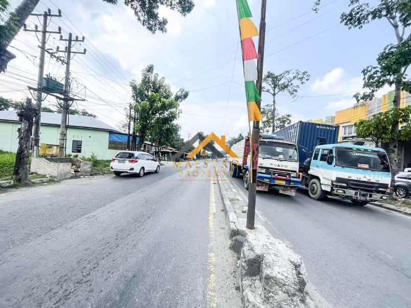 dijual tanah jalan k l yos sudarso