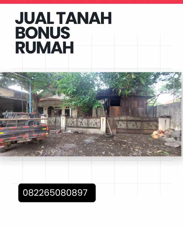 dijual tanah jalan majapahit