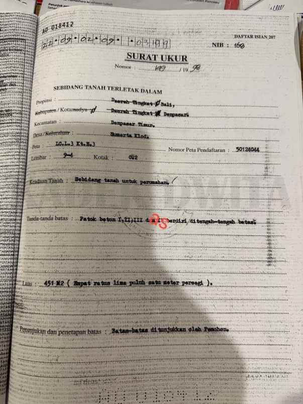 dijual tanah jalan merdeka