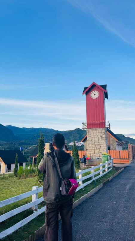 dijual tanah jalan raya puncak dua
