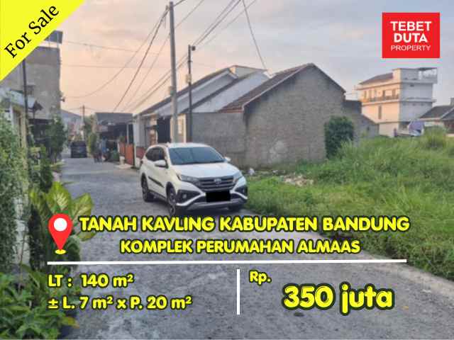 dijual tanah jl always katapang sukamukti