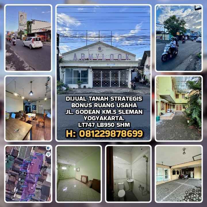 dijual tanah jl godean km 5 ngaglik