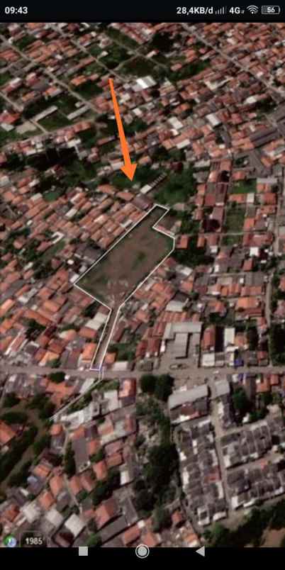 dijual tanah jl hj fudholi cikarang kota