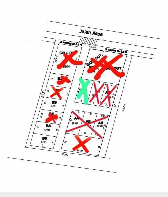 dijual tanah jl irigasi suka mulya kec