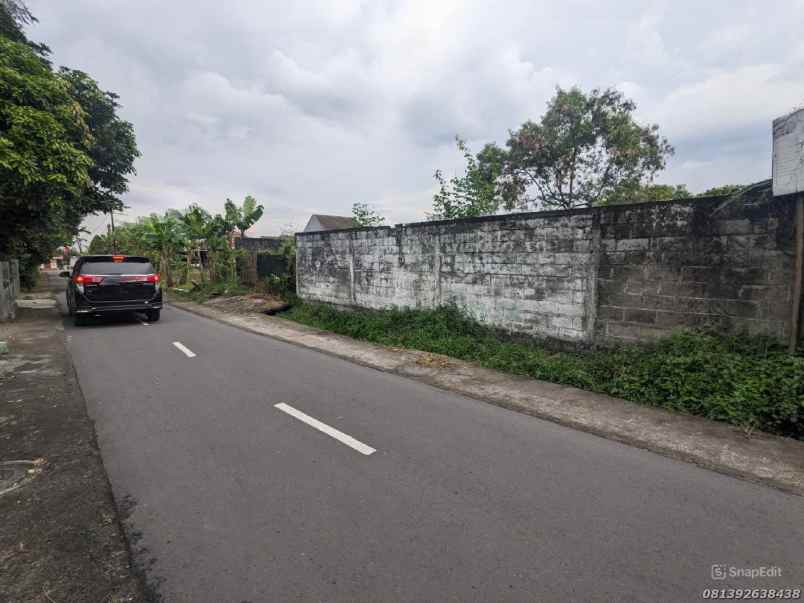 dijual tanah jl kapten haryadi