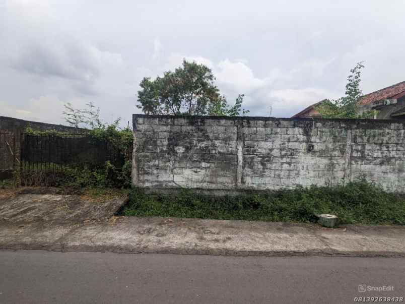 dijual tanah jl kapten haryadi